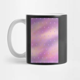 Abstract pink and polka dots Mug